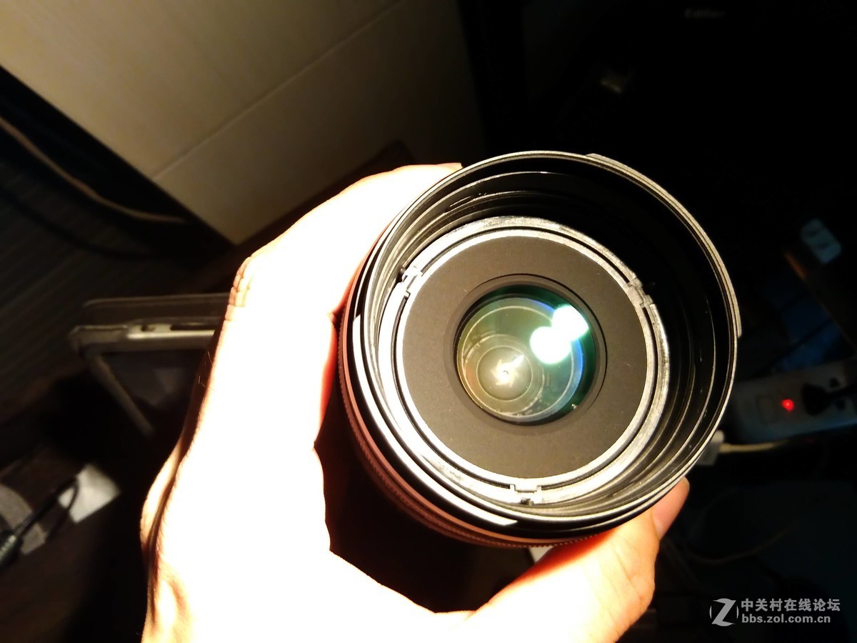 DAL55-300镜头清理霉丝（前镜组）