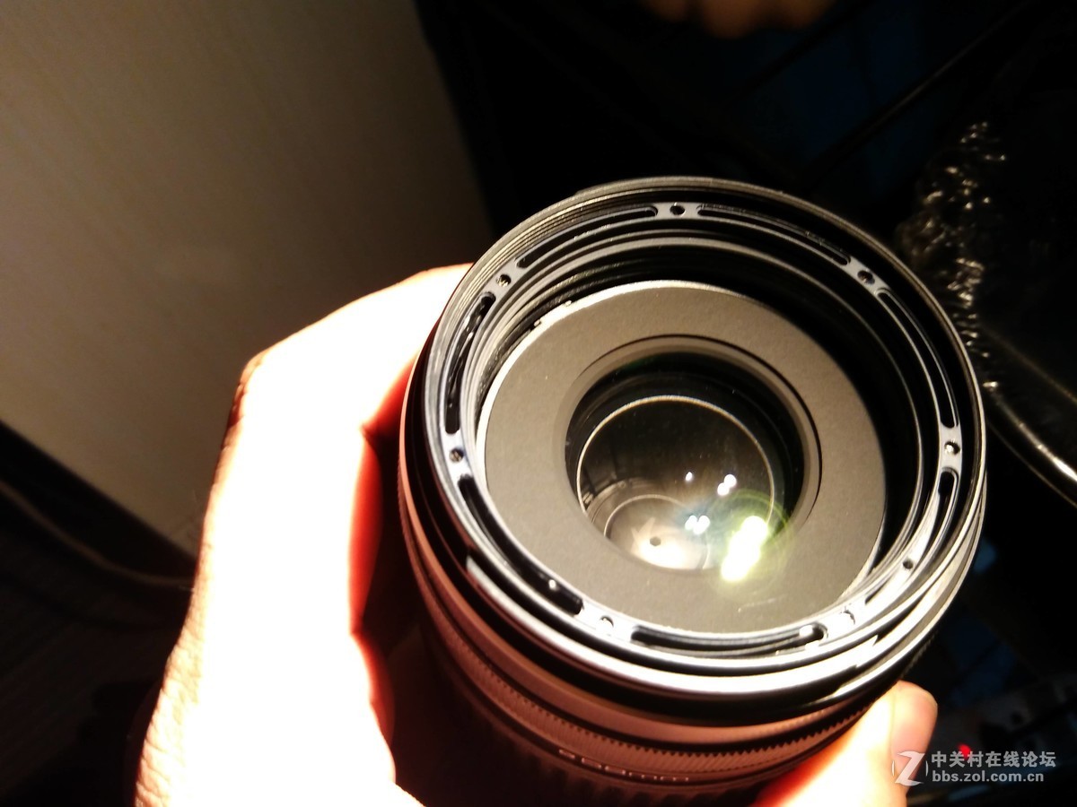 DAL55-300镜头清理霉丝（前镜组）