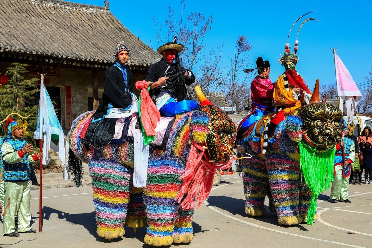 国家级非物质文化遗产——山西稷山阳城高跷走shou