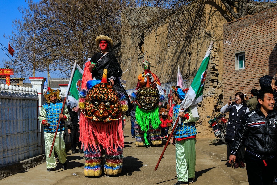 国家级非物质文化遗产——山西稷山阳城高跷走shou
