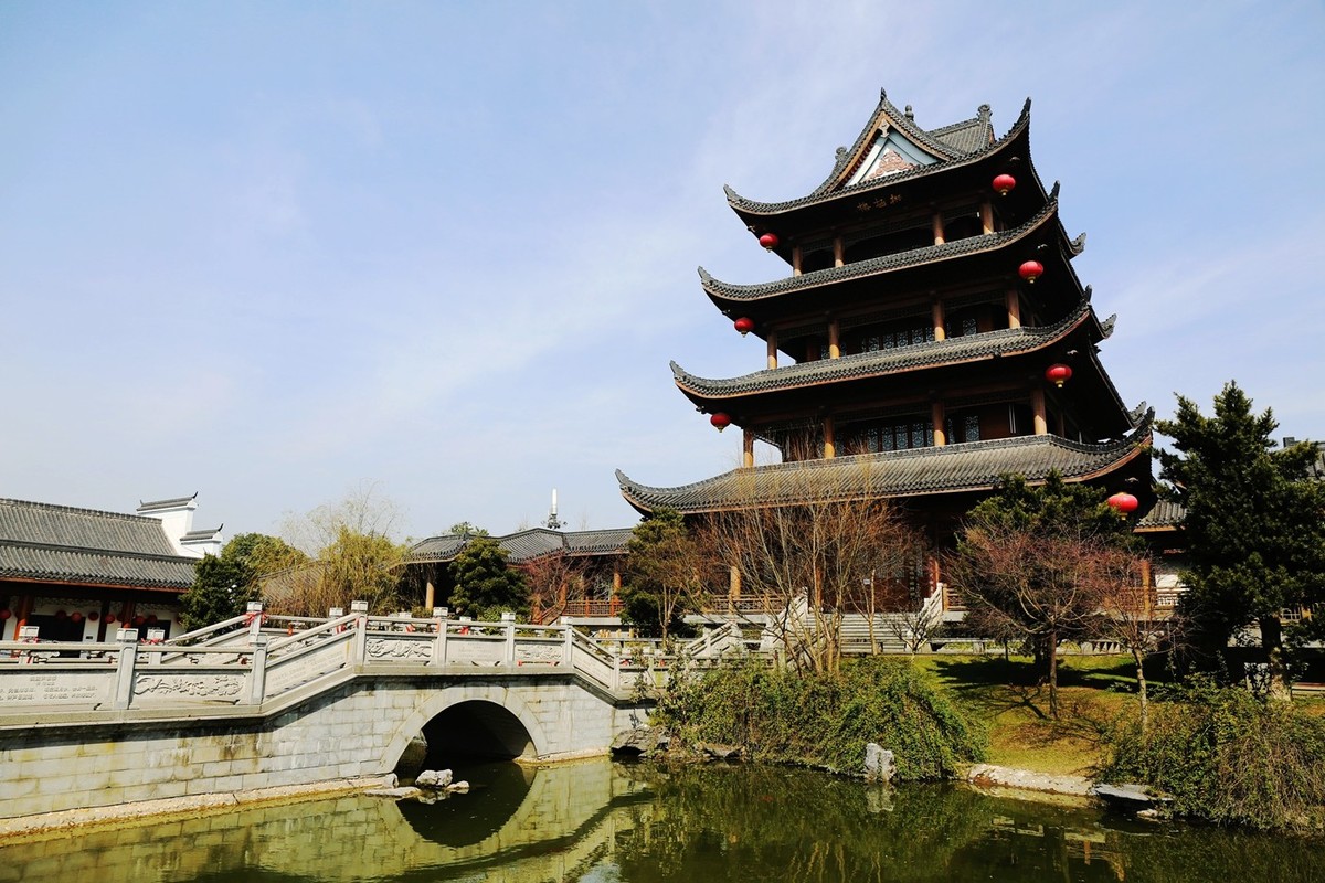 桔州公园拱极楼