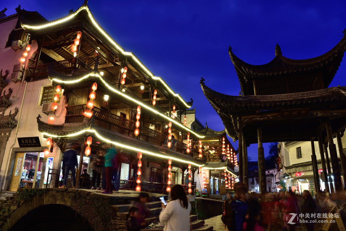 婺源之行—李坑夜景