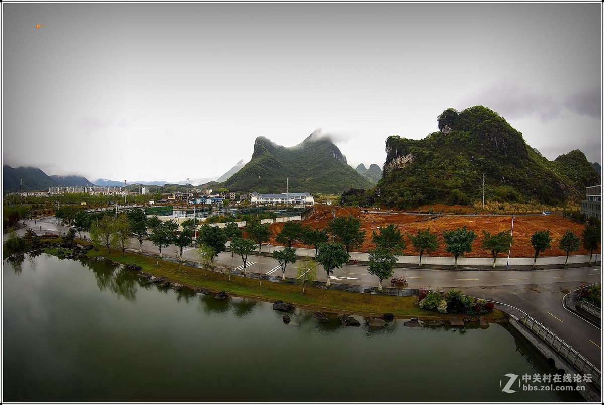 泽尼塔尔鱼眼-------烟雨校园
