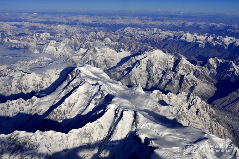 花都港龙拍摄 喜马拉雅神山空景