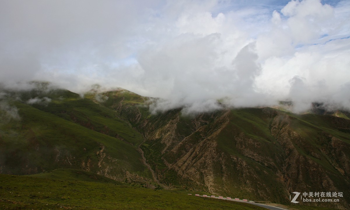 西藏阿里行------浪卡子至曲水的风景(车拍)