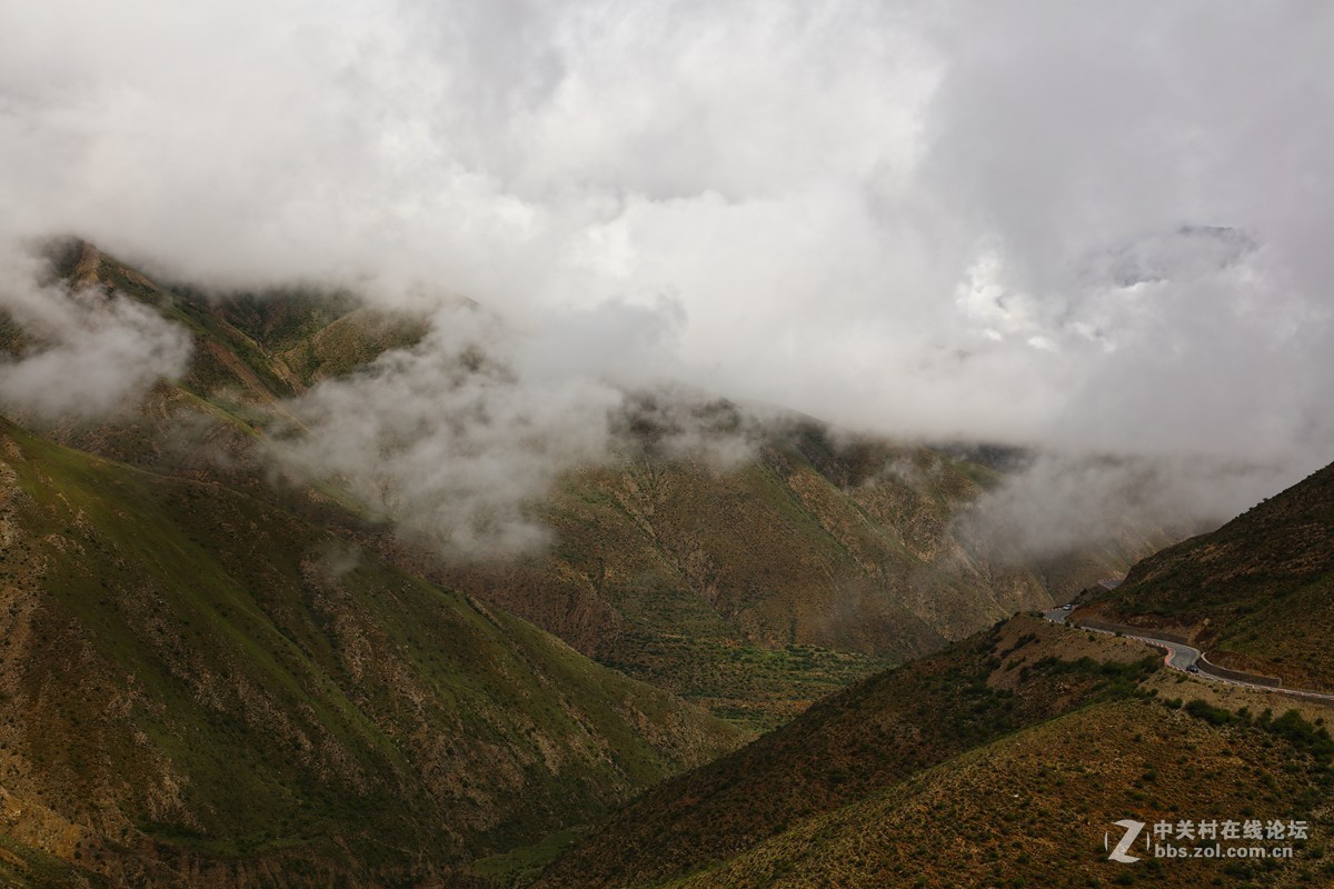 西藏阿里行------浪卡子至曲水的风景(车拍)