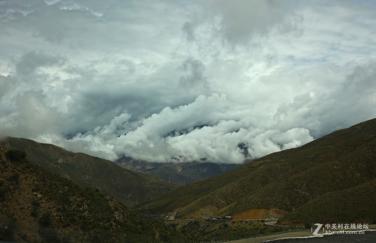 西藏阿里行------浪卡子至曲水的风景(车拍)
