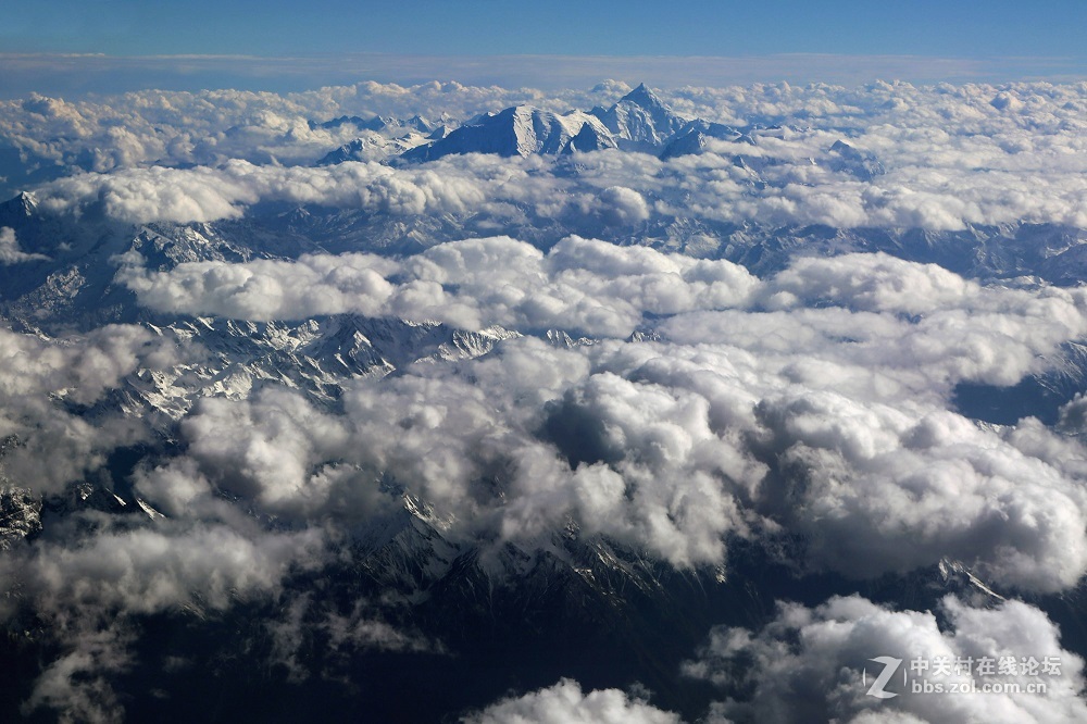 花都港龙拍摄 喜马拉雅神山空景