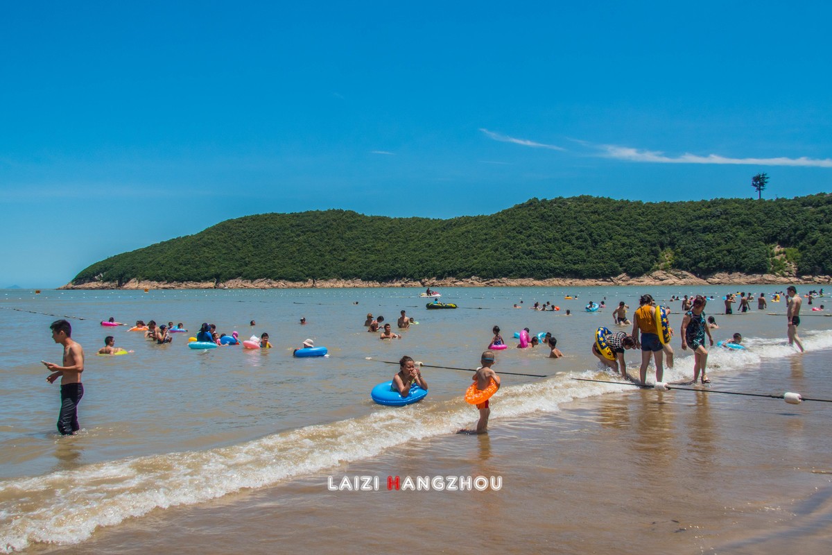 松兰山海滨浴场图片