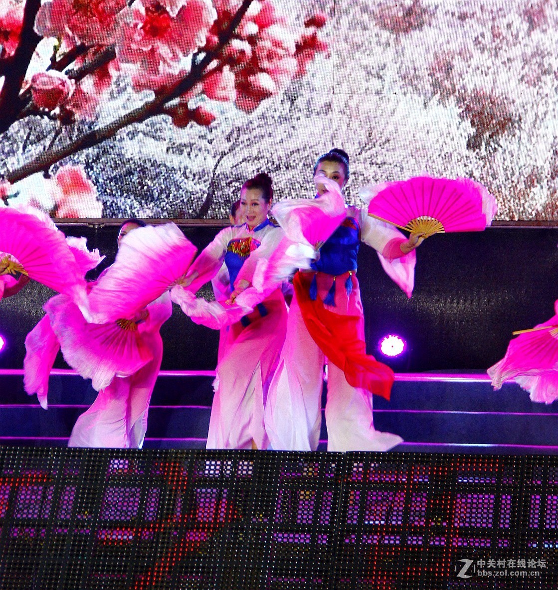 歌舞：桃花红杏花白.