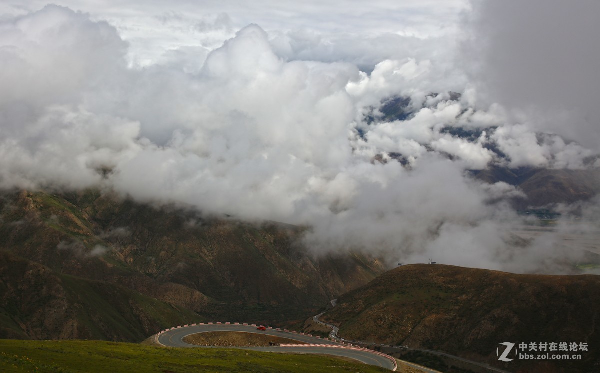 西藏阿里行------浪卡子至曲水的风景(车拍)
