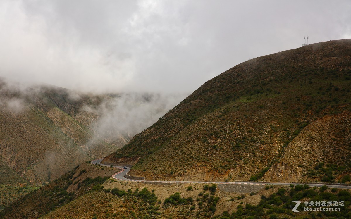 西藏阿里行------浪卡子至曲水的风景(车拍)