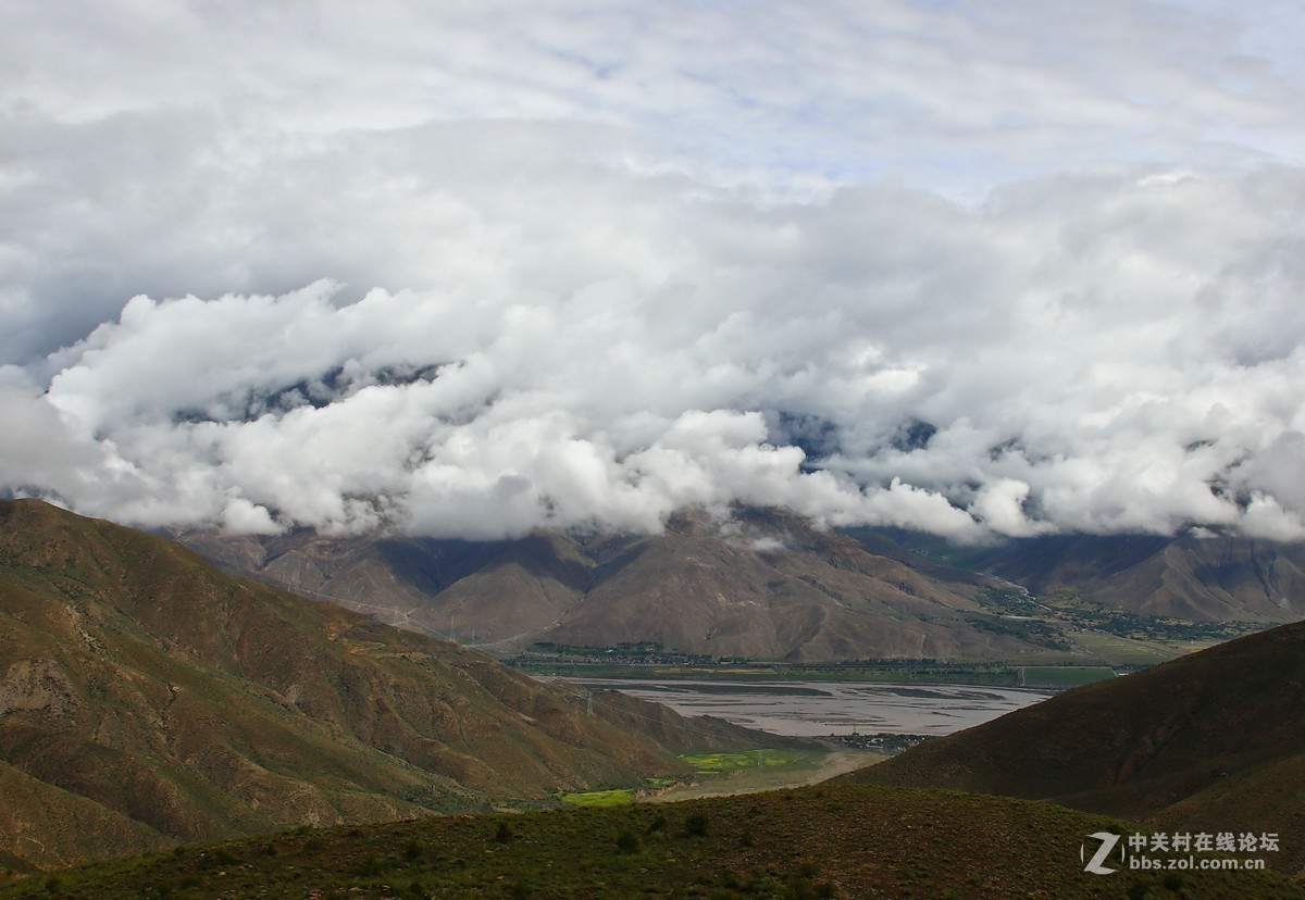 西藏阿里行------浪卡子至曲水的风景(车拍)