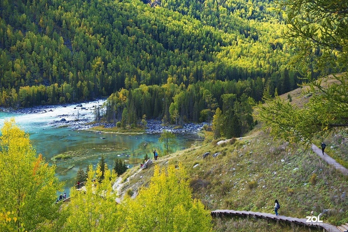 美丽的新疆之---喀纳斯（6)