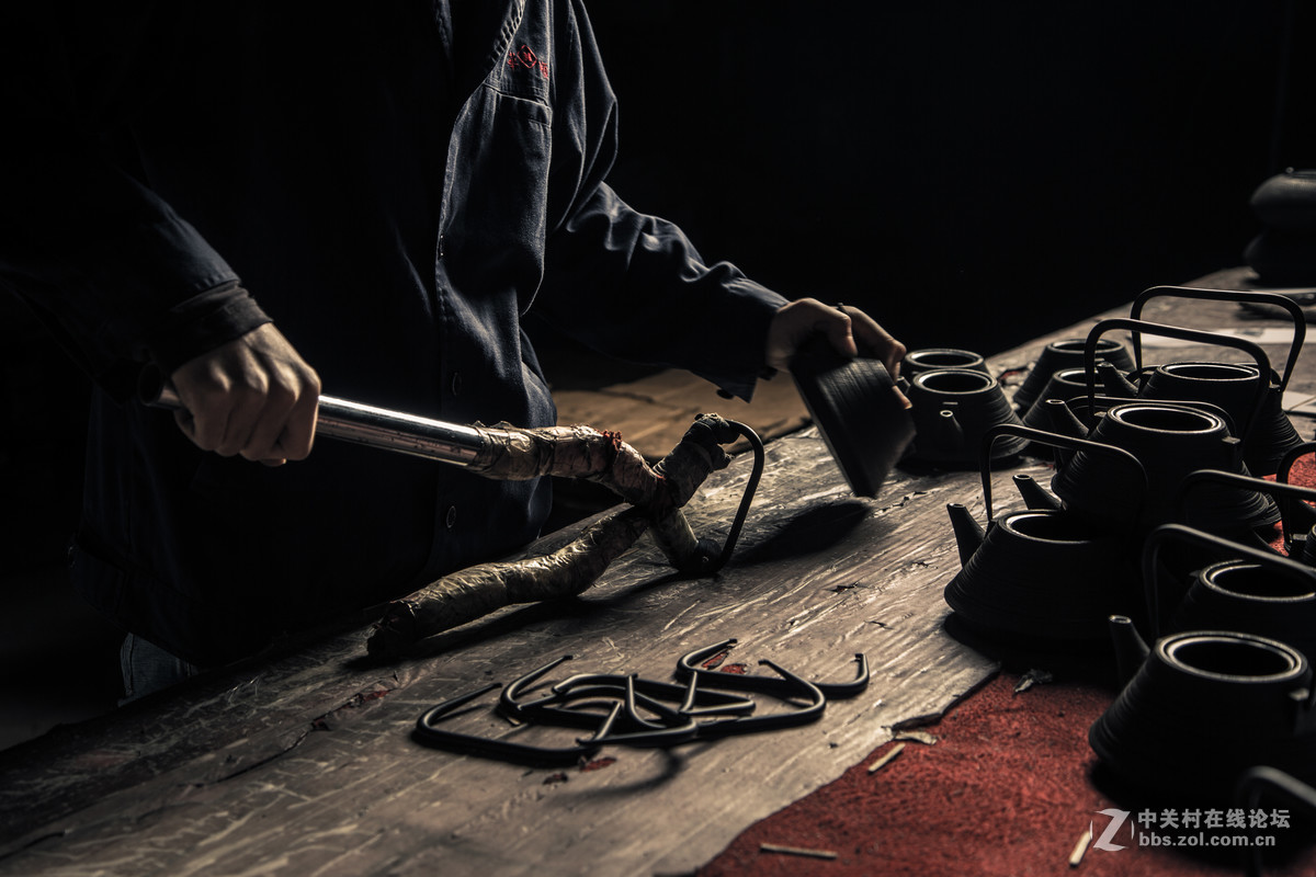 华铸铁壶工艺摄影 场景摄影 商业摄影