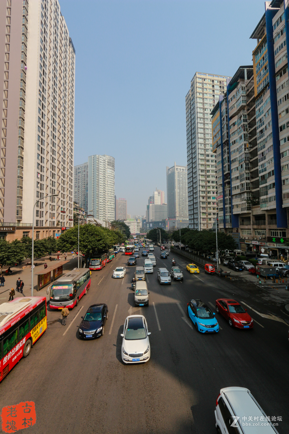 重庆石杨桥铺与杨家坪街景
