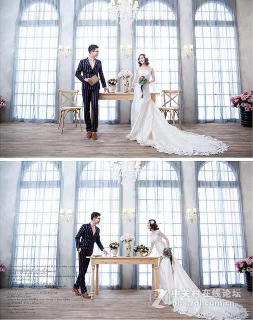 大连韩式婚纱摄影——小清新婚纱照