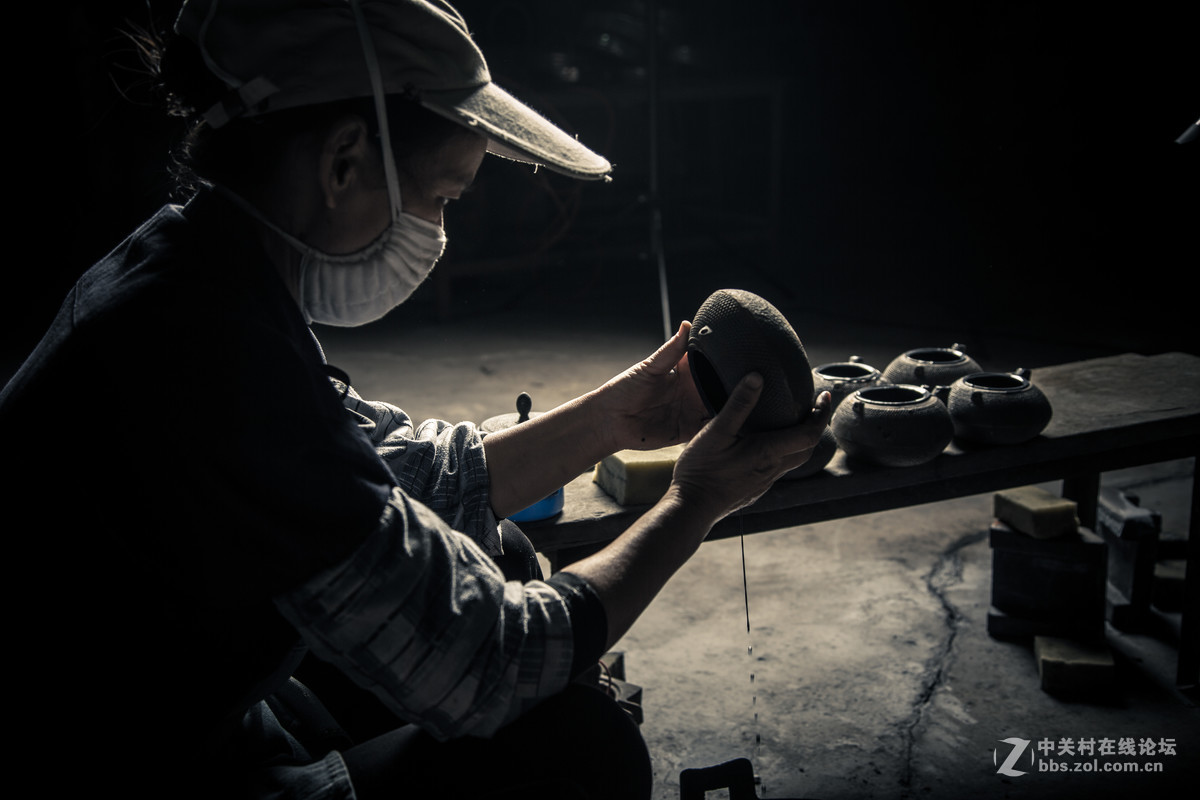 华铸铁壶工艺摄影 场景摄影 商业摄影