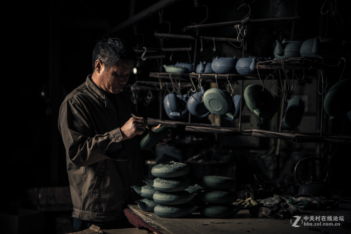 华铸铁壶工艺摄影 场景摄影 商业摄影