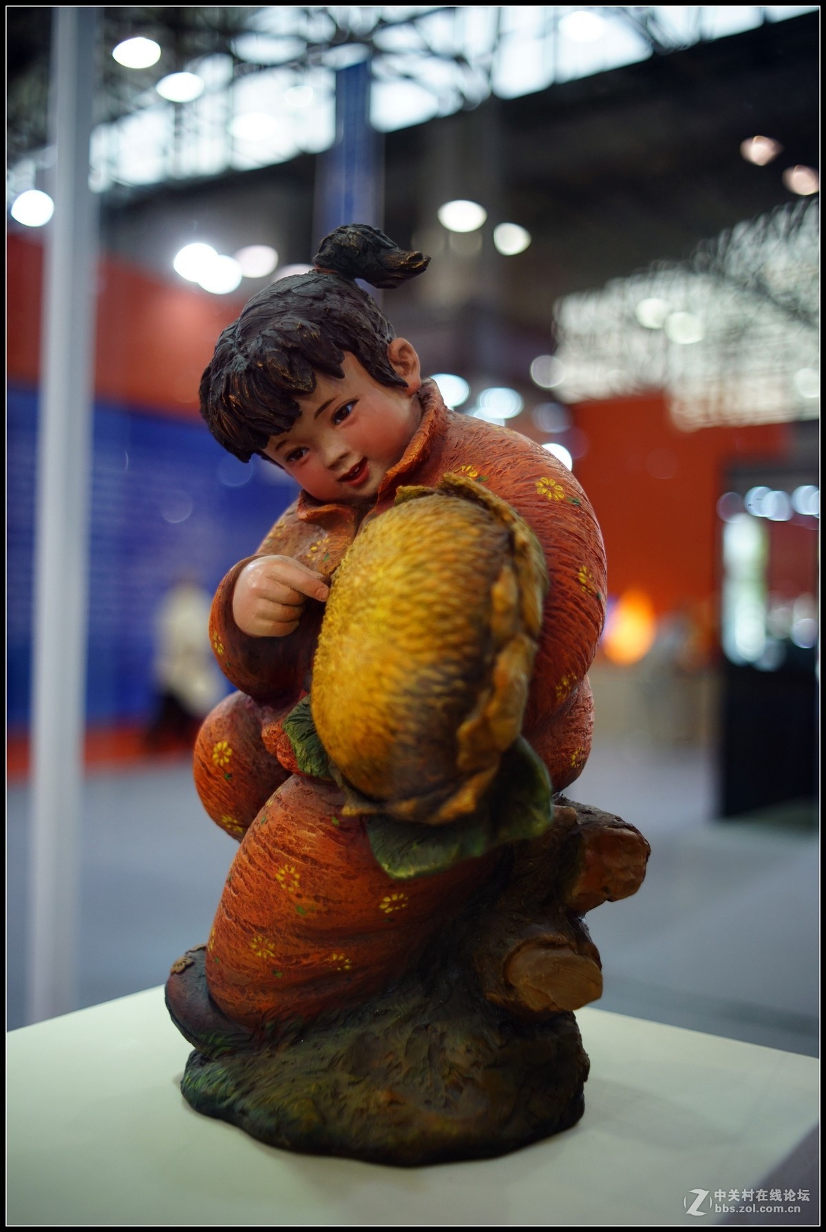 民间工艺品展览上拍的几张小品