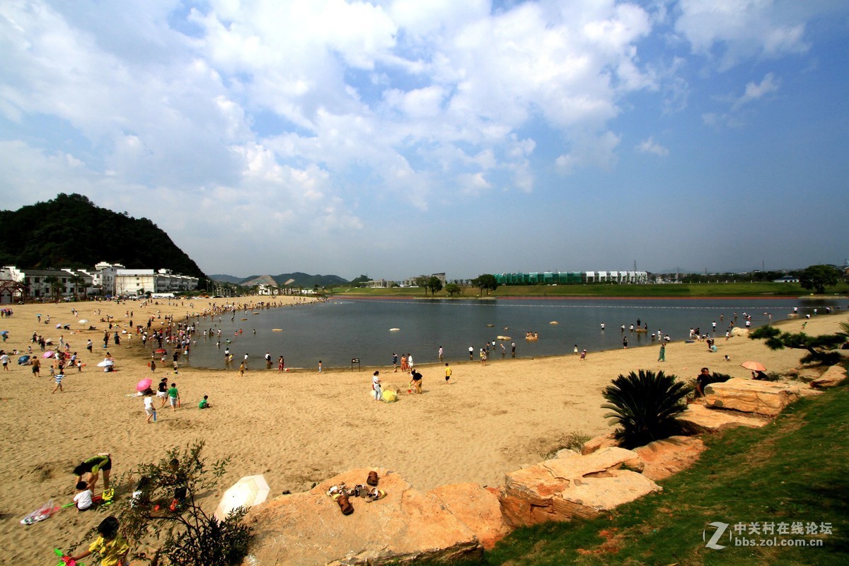 景德镇西河湾沙滩公园图片