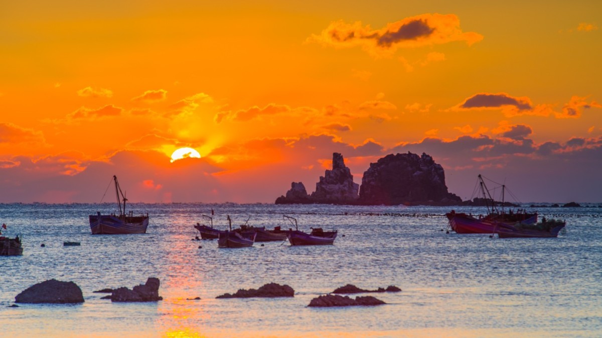 旭日东升海王九岛见闻