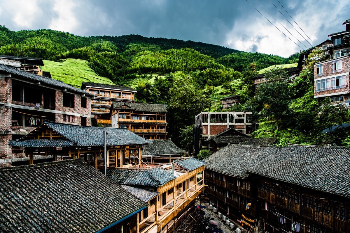 镜头里第361号平安壮寨广西龙脊梯田景区之二