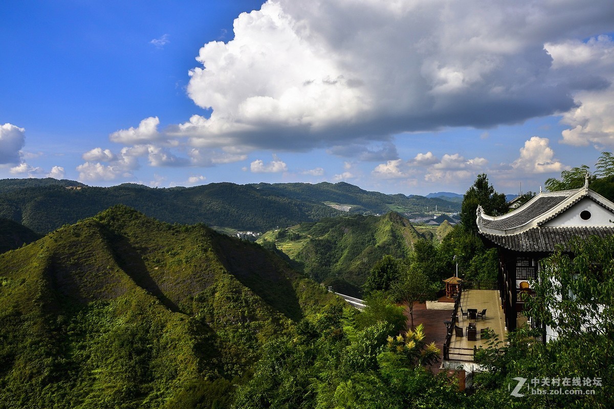 茶山观景
