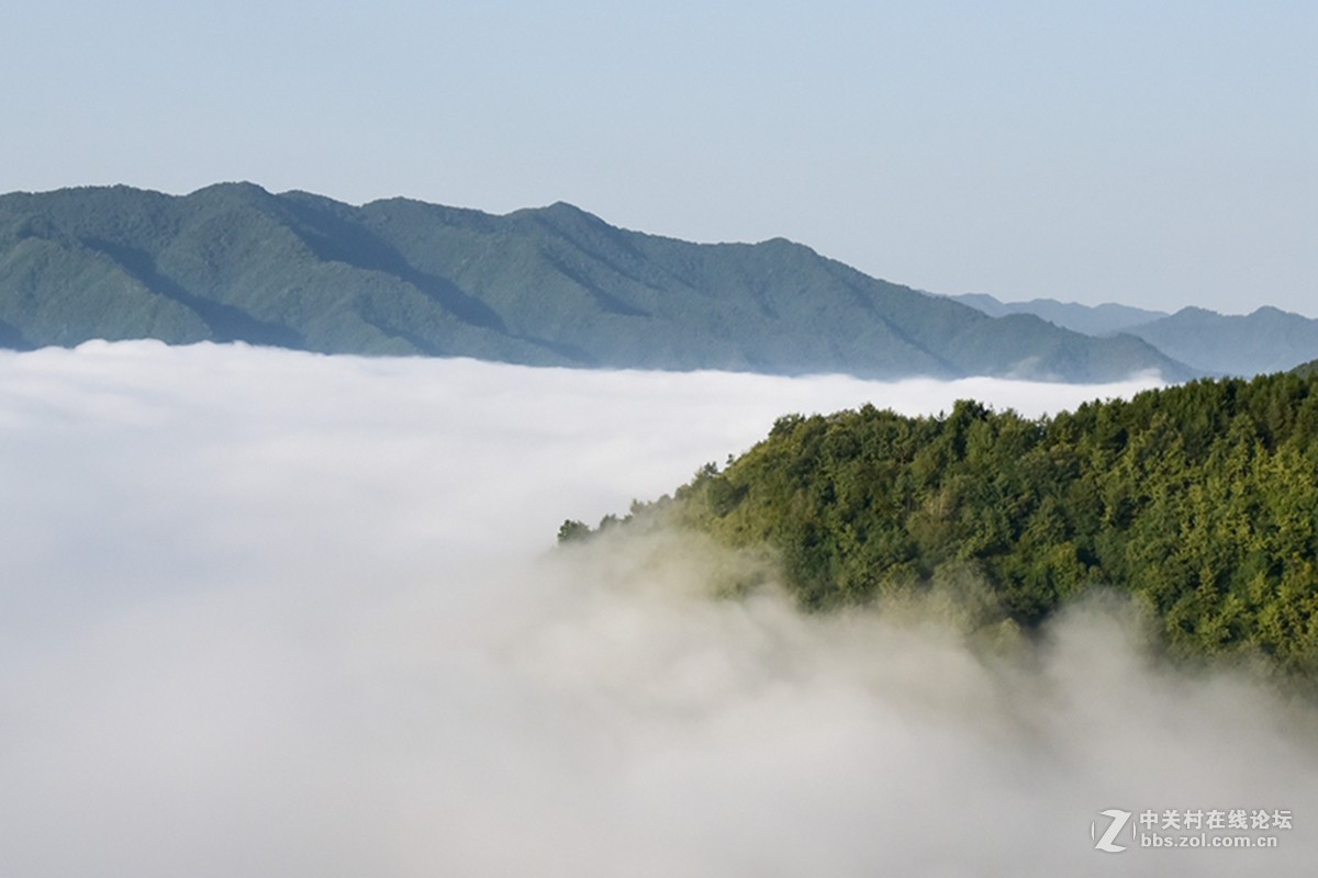 秦岭山云海