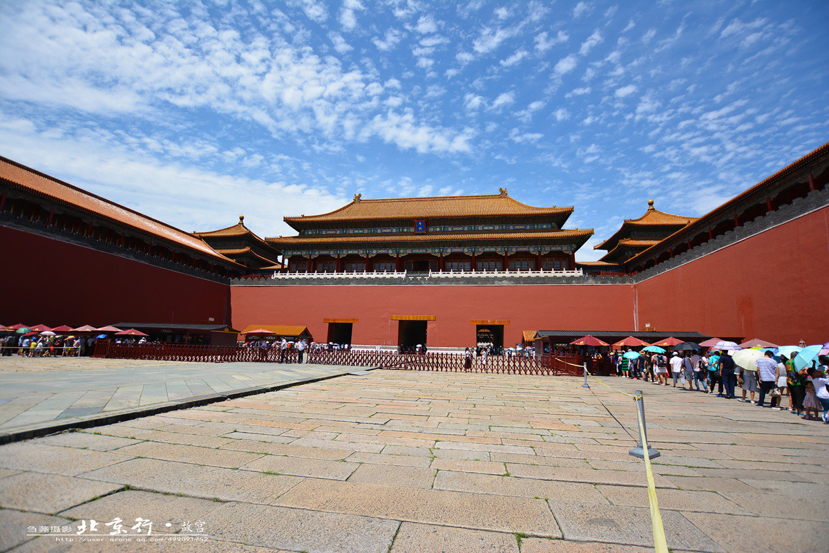 北京行故宫刍荛风景作品