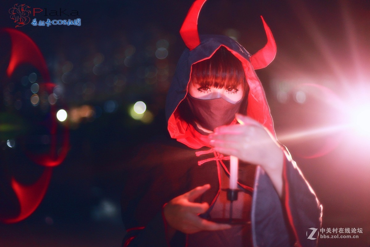 很炫的一组夜景fff团高阶团员高阶女cos