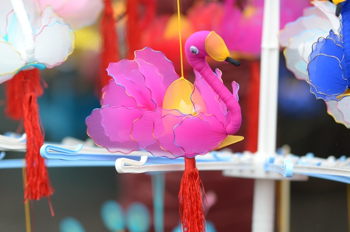 春节夫子庙花灯市场全扫描。