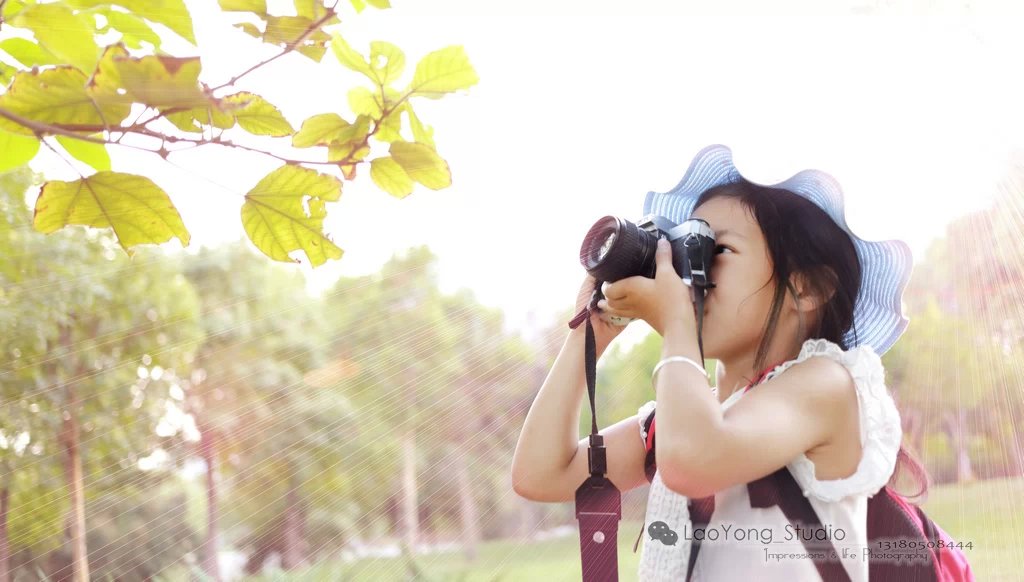 8岁摄影小丫头作品