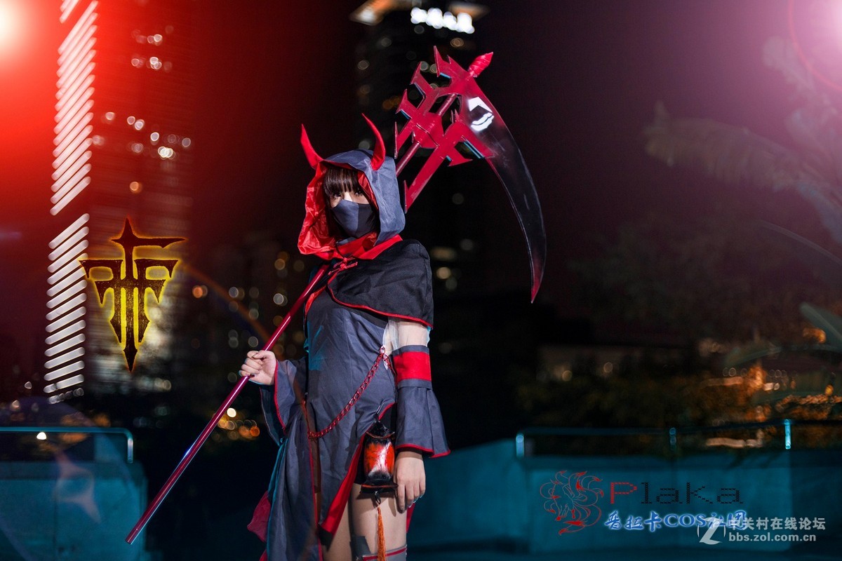 很炫的一组夜景fff团高阶团员高阶女cos