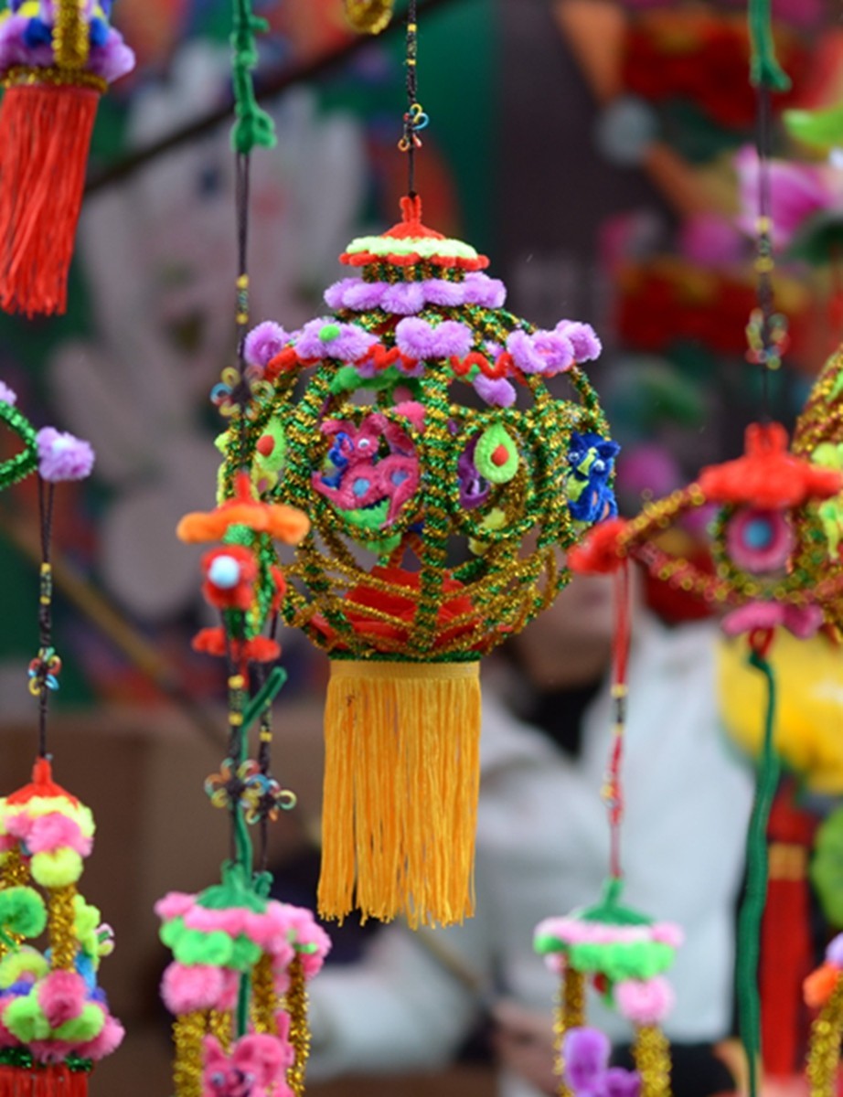 春节夫子庙花灯市场全扫描。