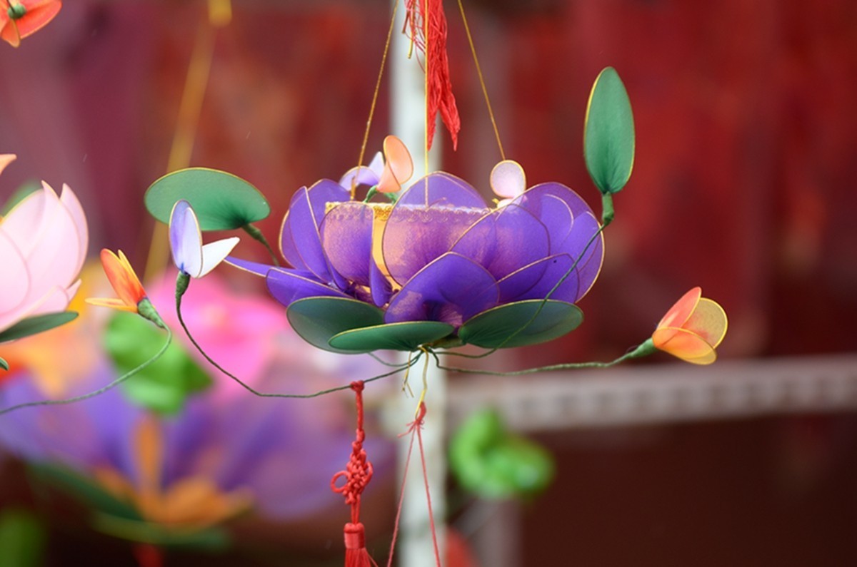 春节夫子庙花灯市场全扫描。