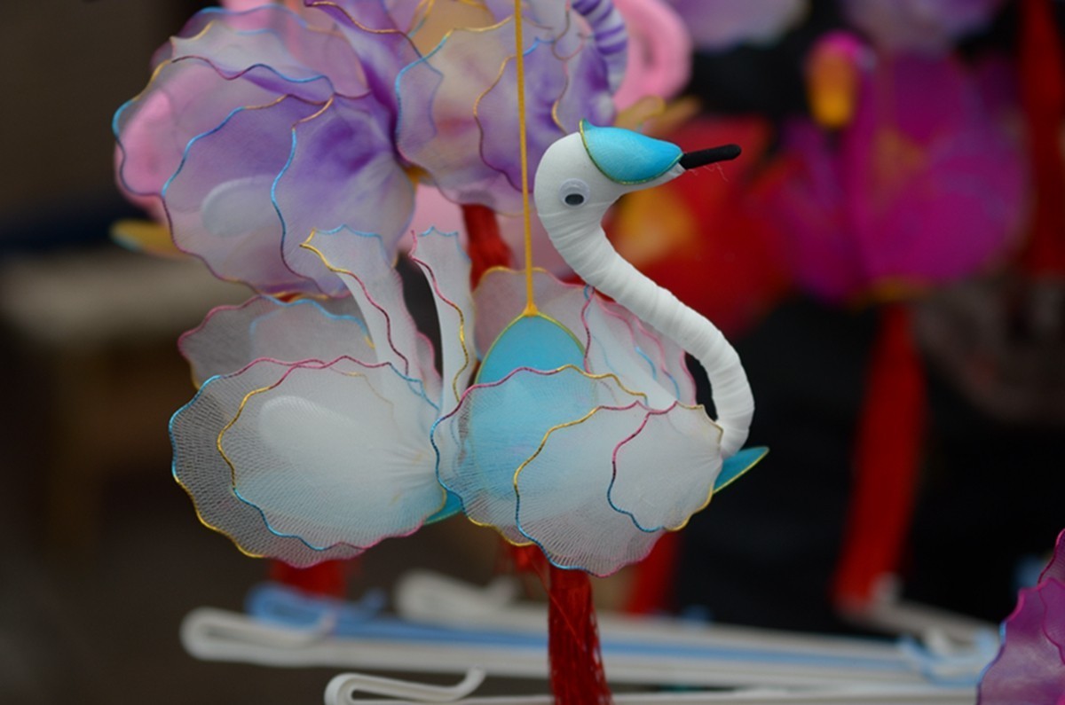 春节夫子庙花灯市场全扫描。