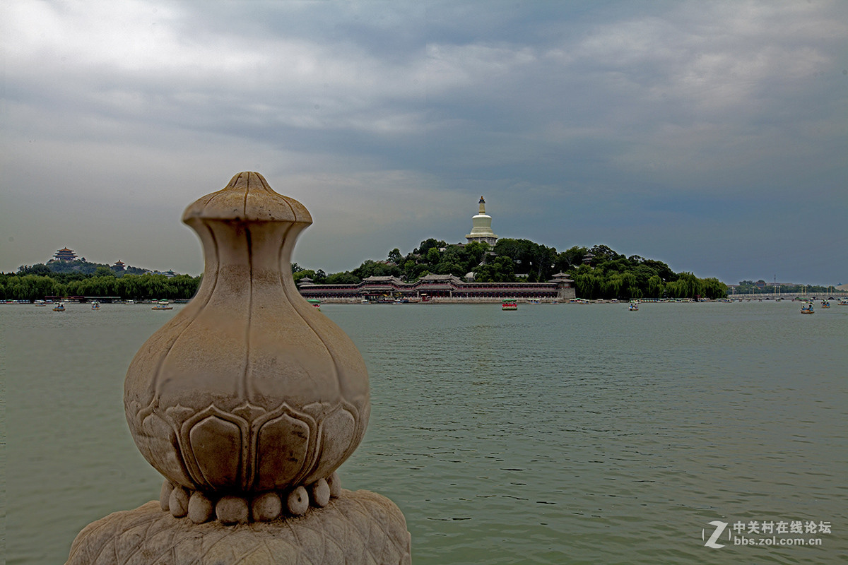 北京北海公园美景