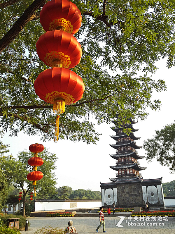 手机快照：松江一日游之方塔公园-中关村在线摄影论坛