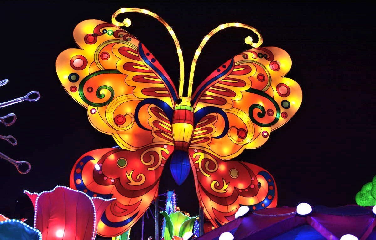 分享西安春节南门景