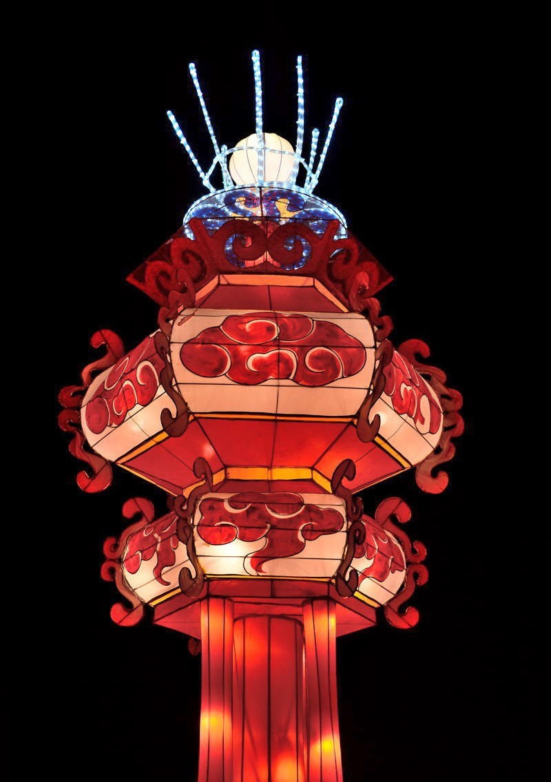 分享西安春节南门景