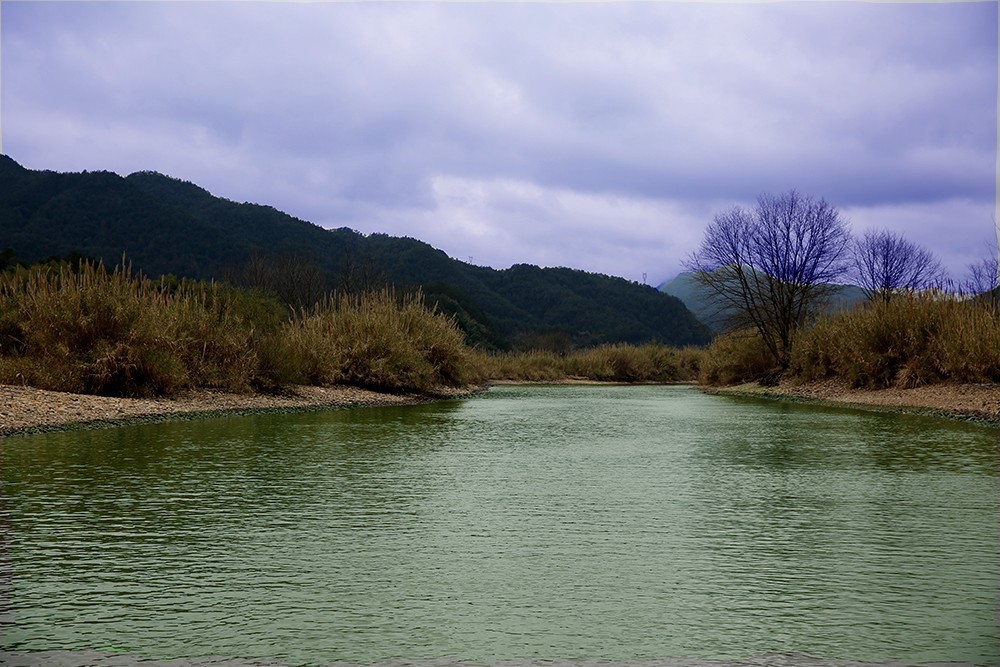 青山丽水间的古堰画乡