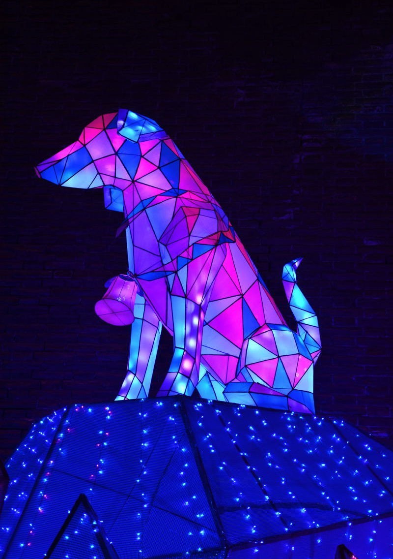 分享西安春节南门景