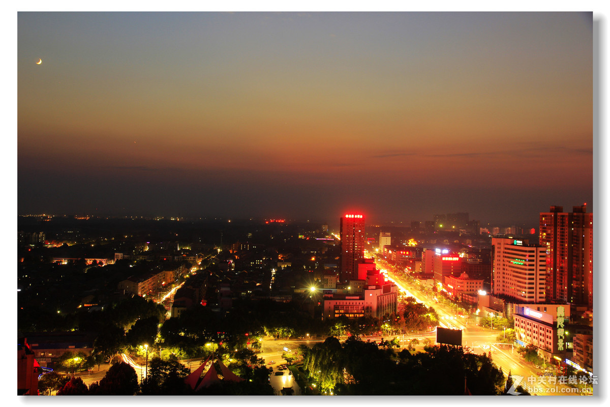 沛县夜景图片