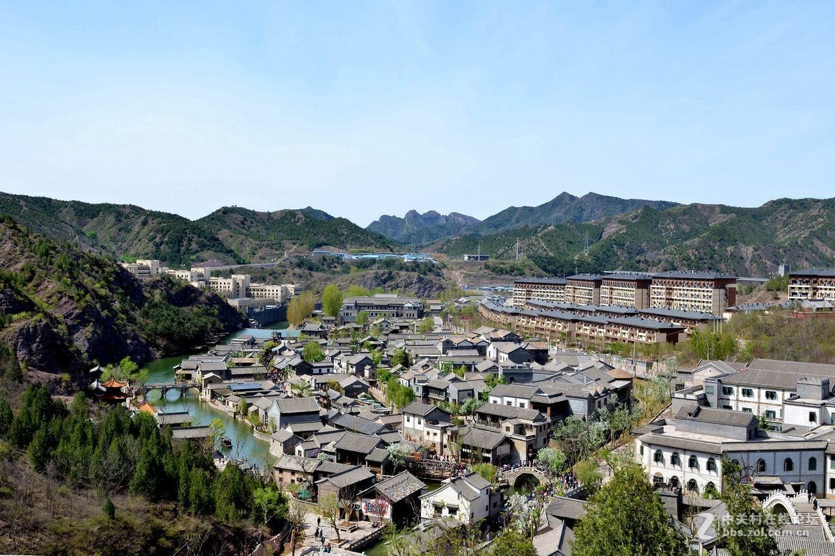 “古北水镇”系列之——俯瞰水镇-中关村在线摄影论坛