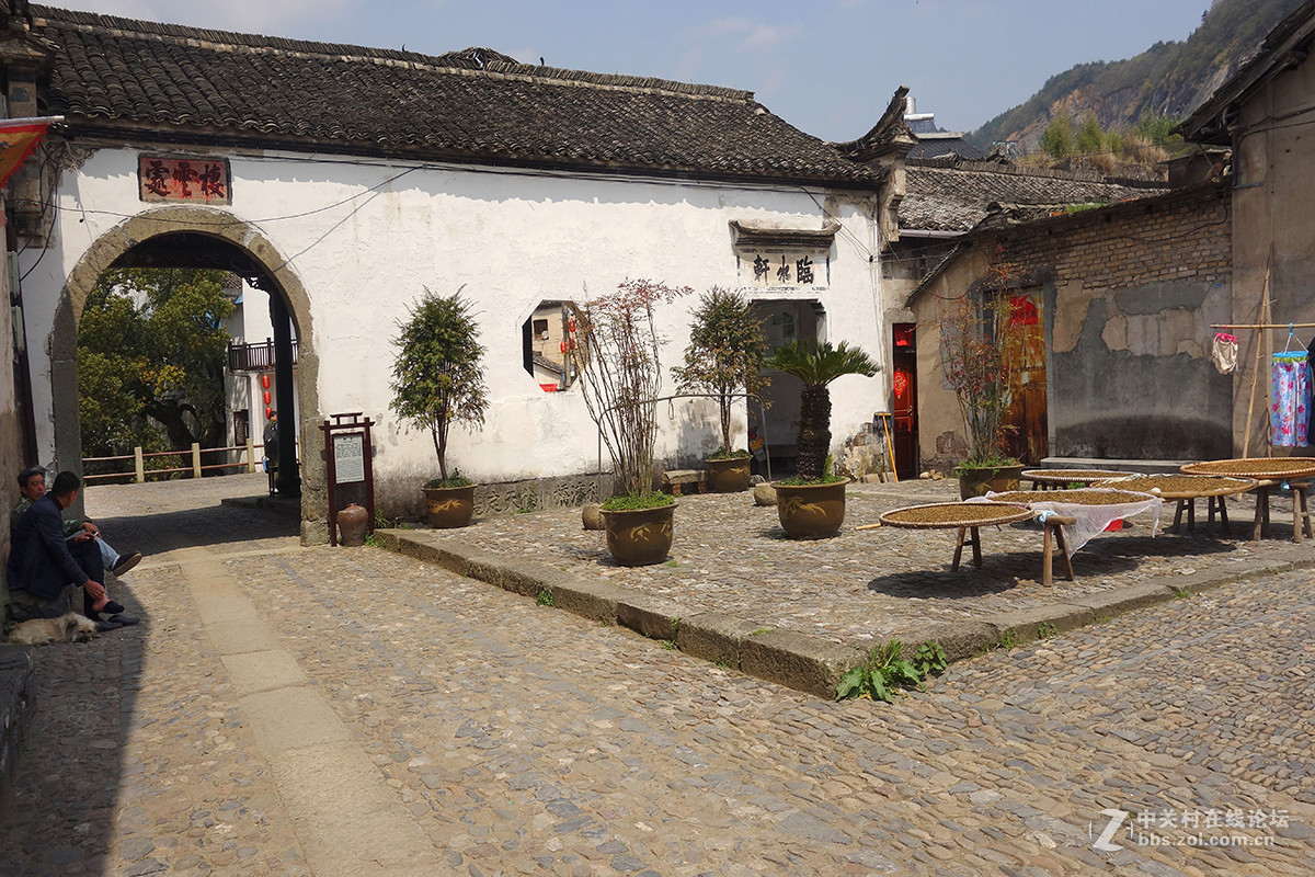 浦江嵩溪古村