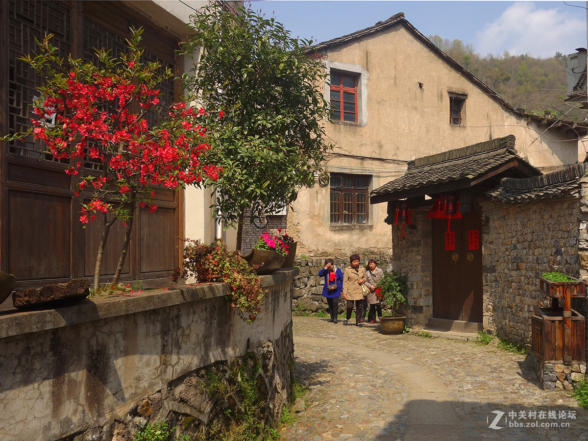 浦江嵩溪古村