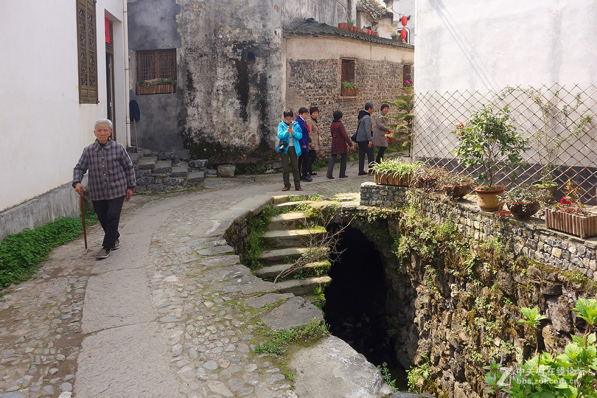 浦江嵩溪古村
