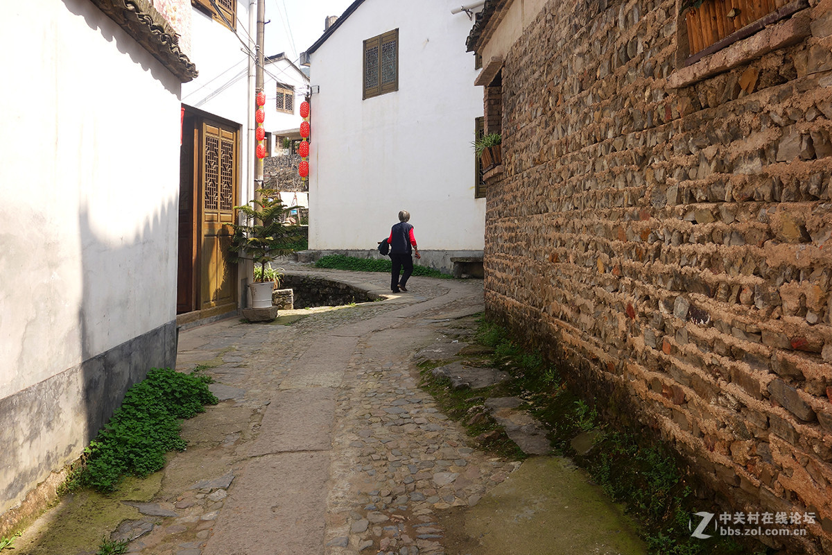 浦江嵩溪古村