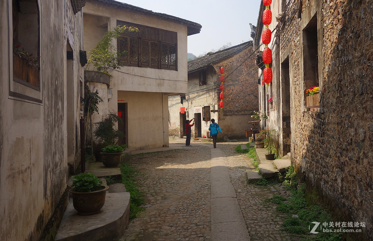 浦江嵩溪古村
